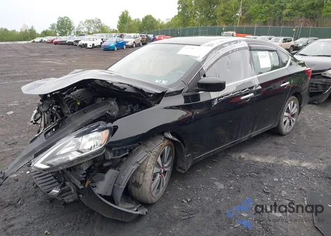 2019 Nissan Sentra Sv z USA, uszkodzony, nr VIN 3N1AB7AP0KY393965